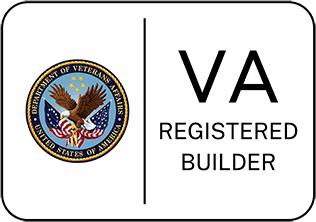 VA registered builder logo